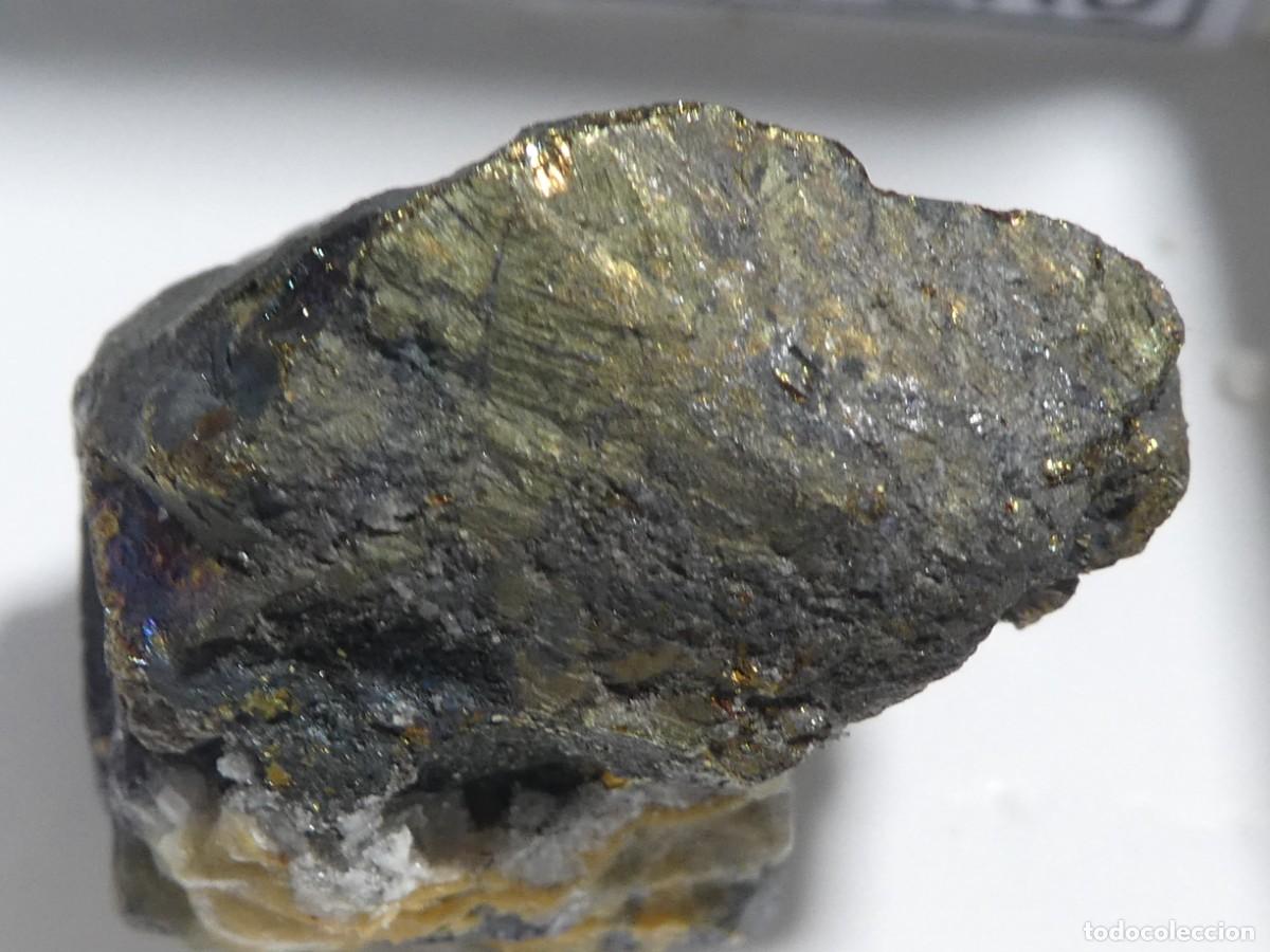 Collezionismo di minerali: (289) CALCOPIRITA SOBRE GALENA, PER&Uacute;.