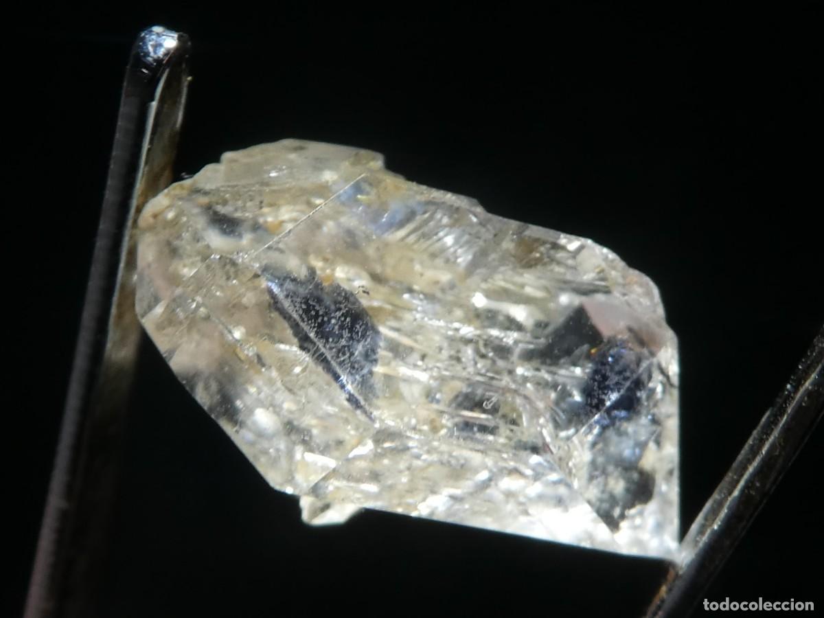 Collezionismo di minerali: (290) CUARZO ENHYDRO, CON BURBUJA DE AIRE, ITALIA.