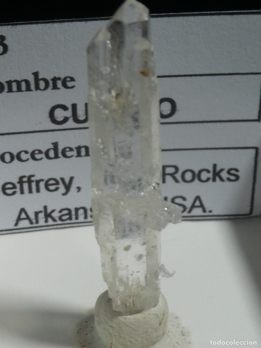 Coleccionismo de minerales: (303) CUARZO, ARKANSAS, USA.