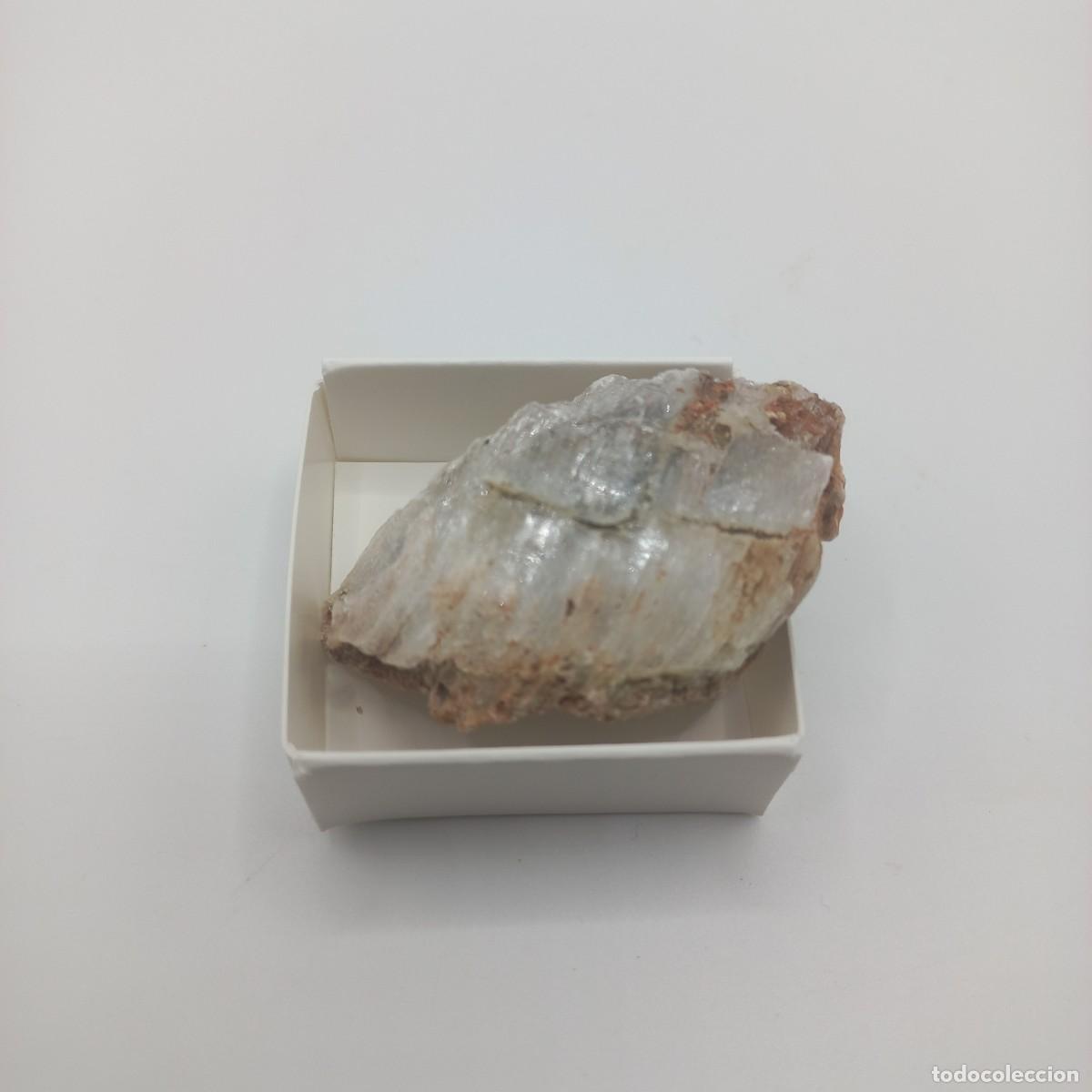 Coleccionismo de minerales: Yeso en caja 4x4. Casas de Ves (Albacete)