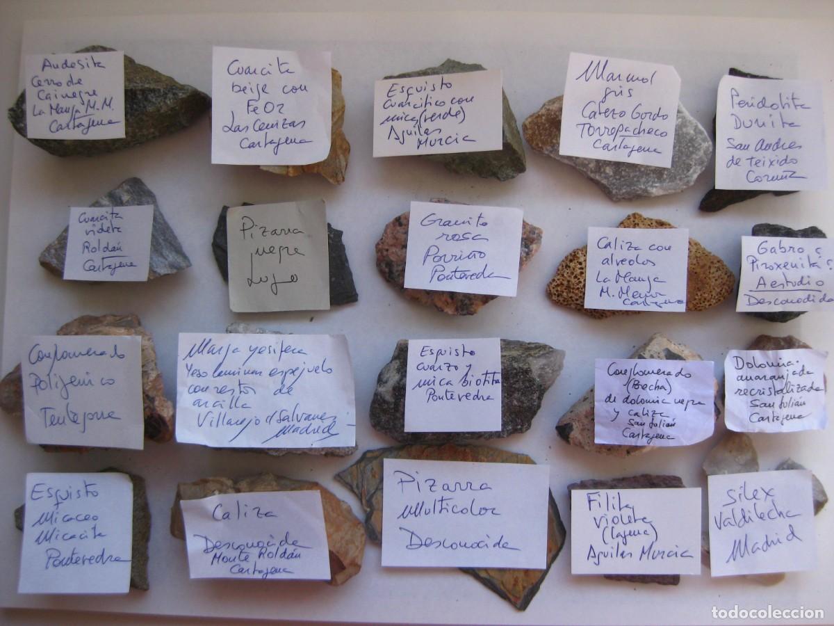 Coleccionismo de minerales: ROCAS LOTE DE 41 MUESTRAS - Foto 2