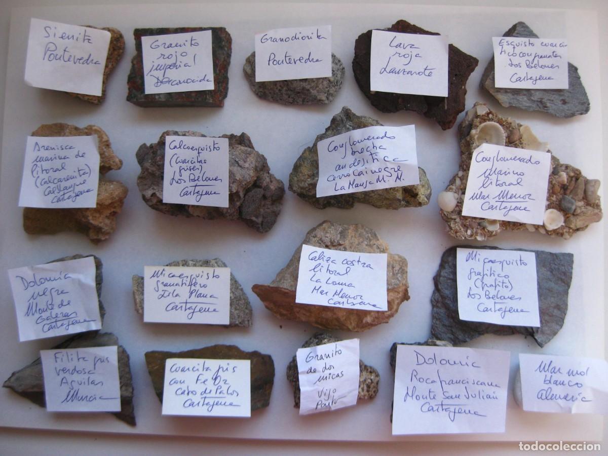 Coleccionismo de minerales: ROCAS LOTE DE 41 MUESTRAS - Foto 4