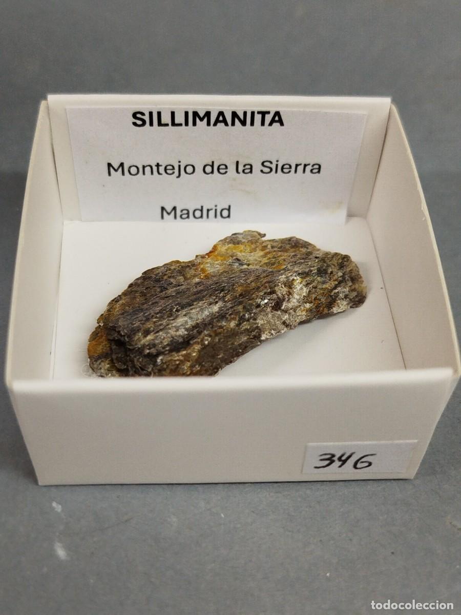 Coleccionismo de minerales: SILLIMANITA - MINERAL. 4X4 . Madrid