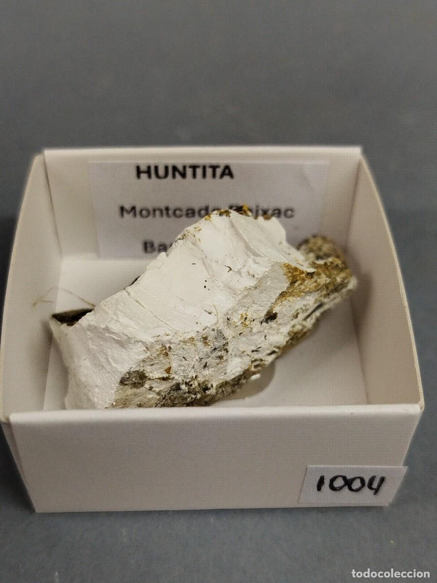 Coleccionismo de minerales: HUNTITA - MINERAL. Barcelona. 4X4