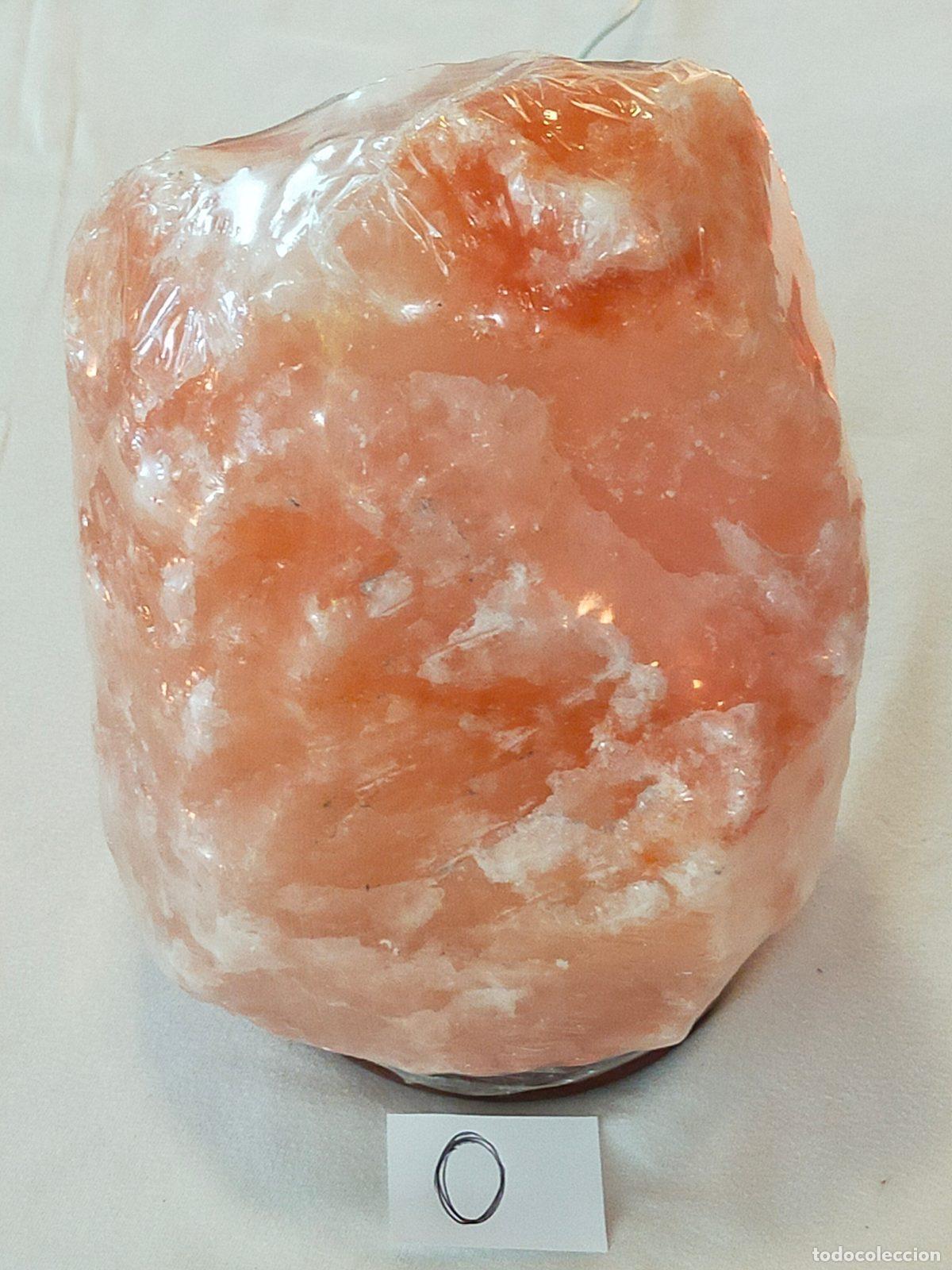 Coleccionismo de minerales: Lampada di Sale Rosa &rdquo; O&rdquo; dell'Himalaya Naturale - Cristallo di Sale Purificante
