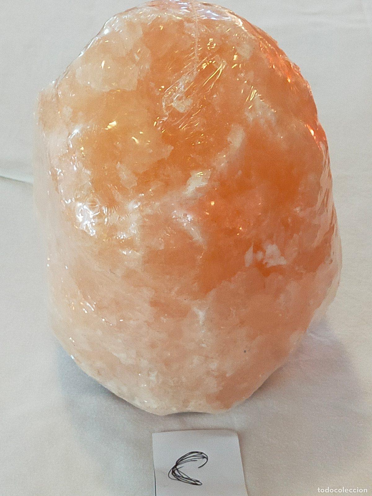 Coleccionismo de minerales: Lampada in Sale Rosa &rdquo;C&rdquo; dell'Himalaya Naturale - Cristallo di Sale Grezzo
