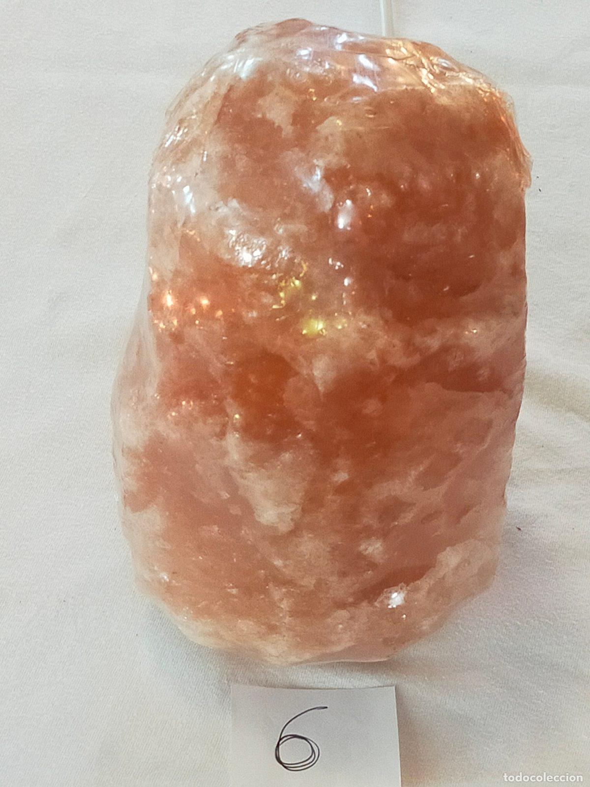 Coleccionismo de minerales: Lampada di Sale Rosa dell'Himalaya Naturale - Cristallo Minerale per Benessere Olistico kg 3,6