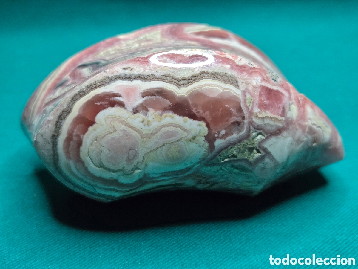 Sammlung von Mineralien: ESTUPENDA PIEZA DE MINERAL RODOCROSITA, 550 GMS