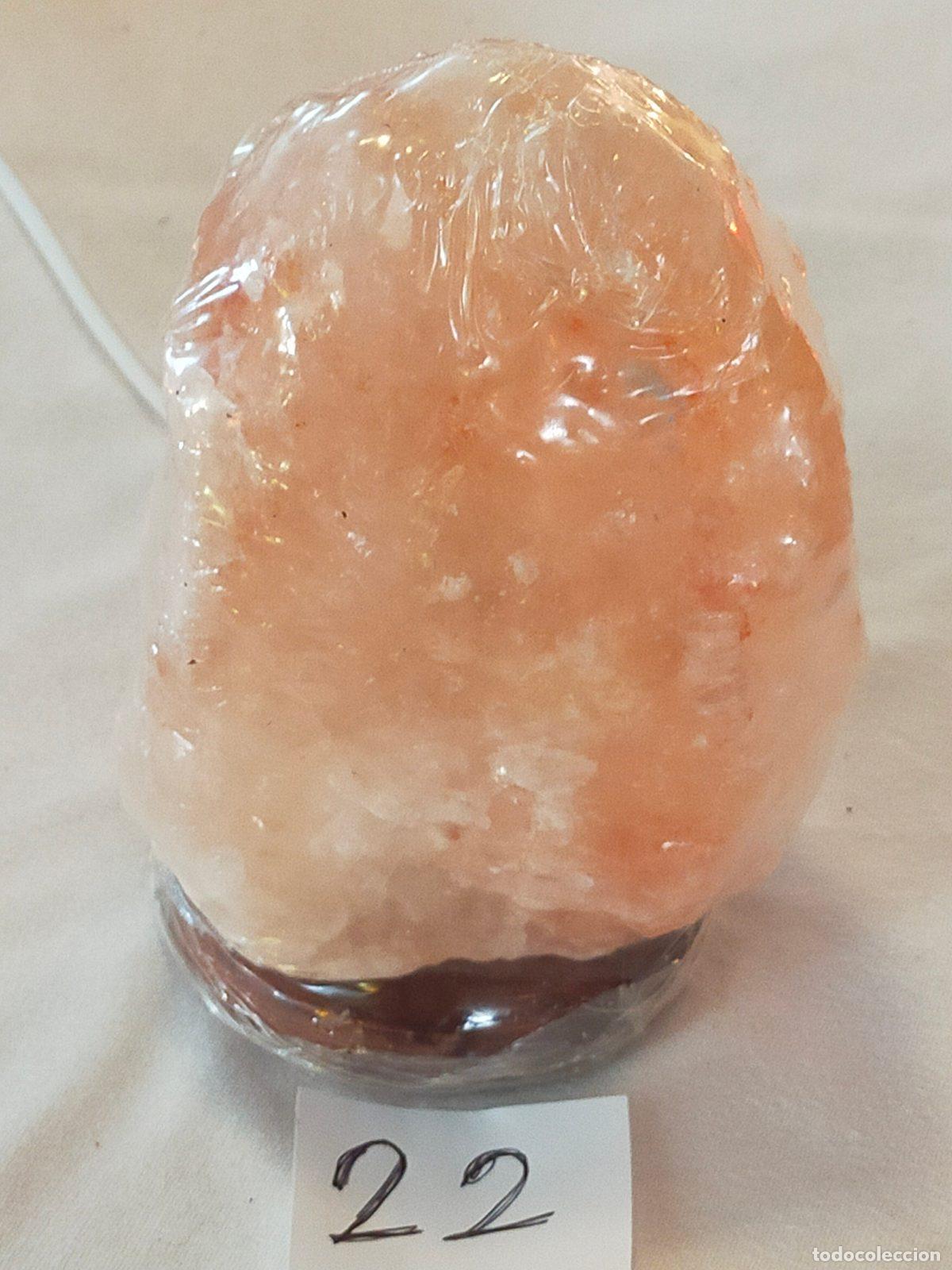 Coleccionismo de minerales: Lampada di Sale Rosa dell'Himalaya - Cristallo Naturale Olistico