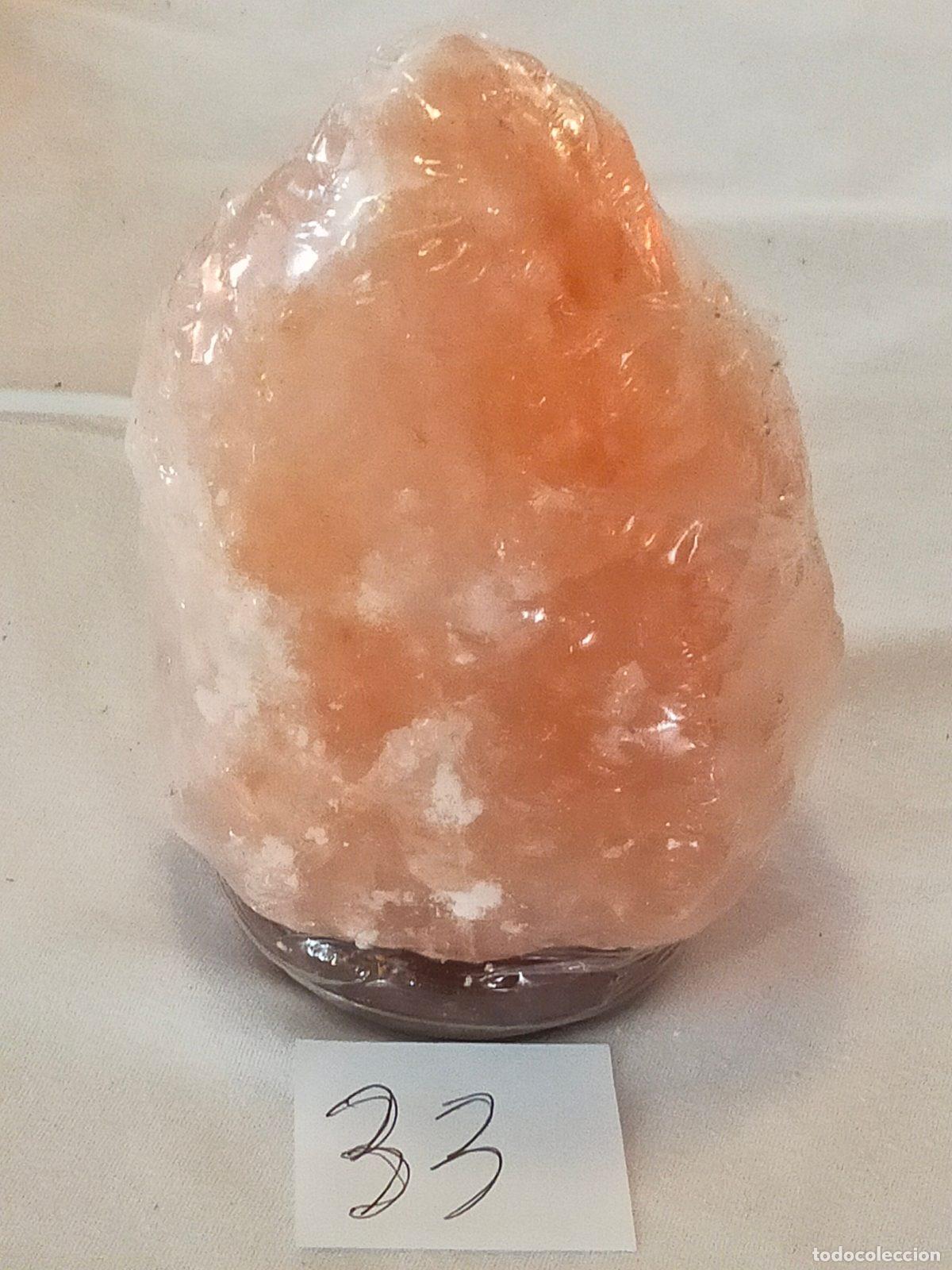 Coleccionismo de minerales: Lampada di Sale Rosa dell'Himalaya Naturali - Cristallo di Sale Naturale