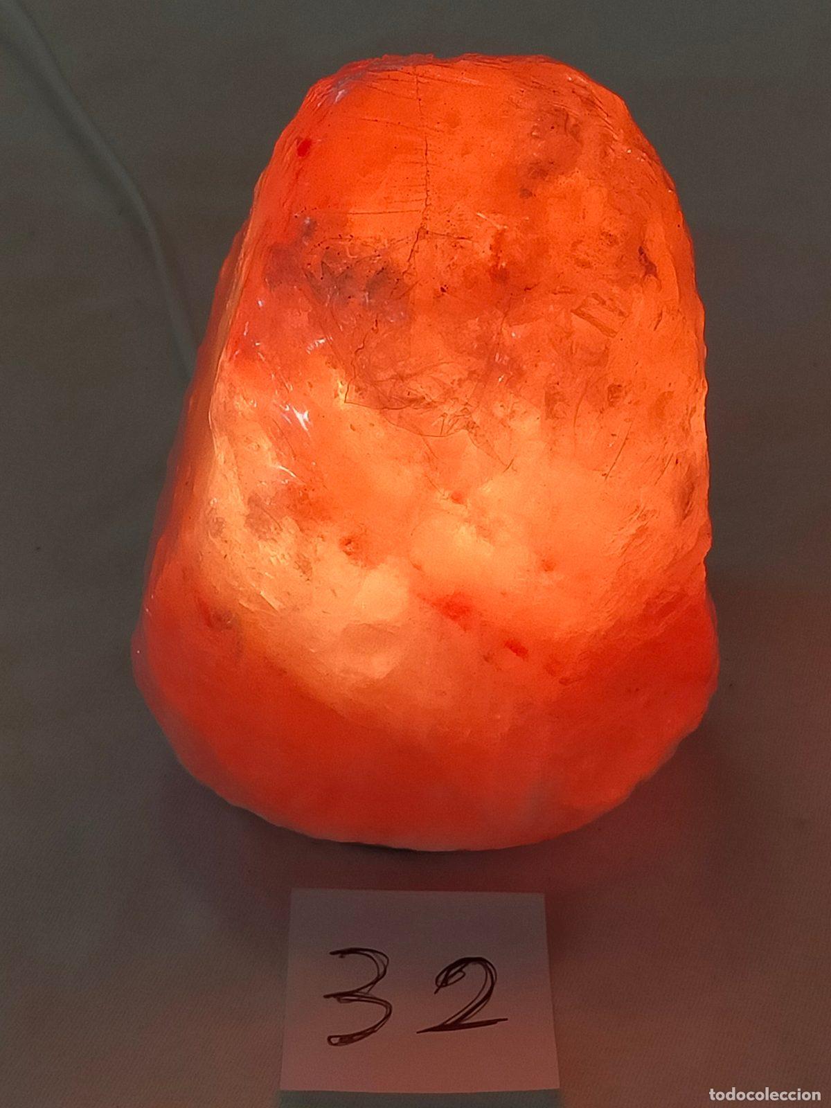 Coleccionismo de minerales: Lampada di Sale Rosa dell'Himalaya Naturalmente Radiosa