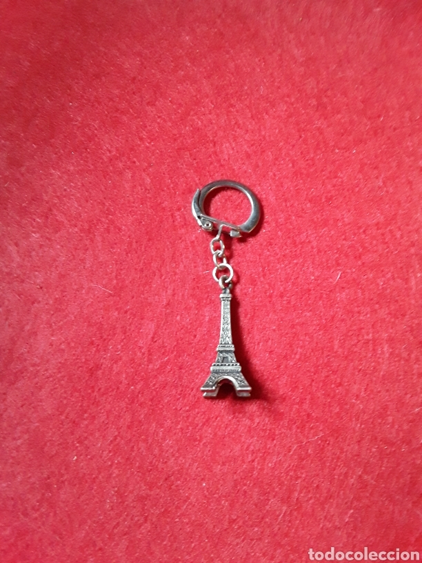 Coleccionismo de moluscos: Antiguo llavero Torre Eiffel - Foto 1