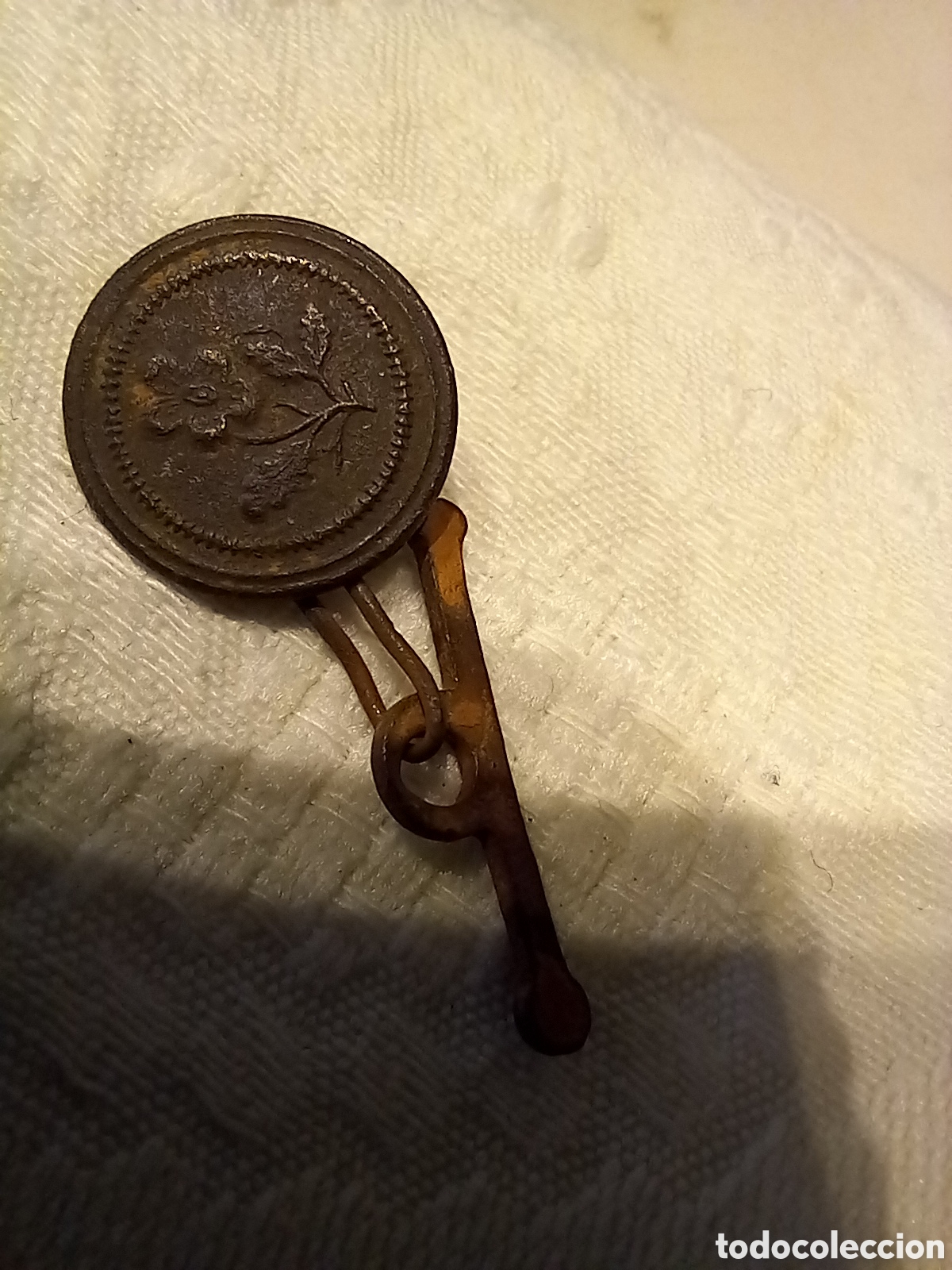 Coleccionismo de moluscos: Bot&oacute;n gemelos antiguos - Foto 4