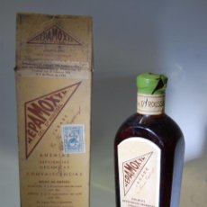 Coleccionismo Otros Botellas y Bebidas: FRASCO DE FARMACIA JARABE HEPAMOXYL DEL DR. ROUSSEL // SIN DESPRECINTAR DE MUSEO. Lote 84510180
