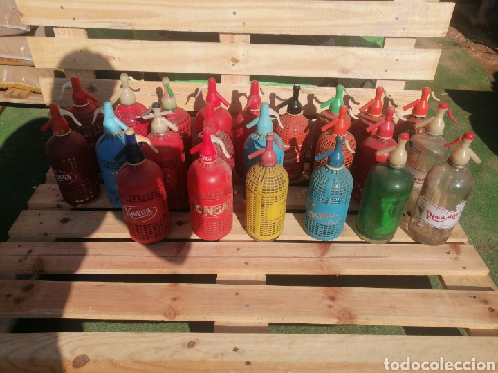 Coleccionismo Otros Botellas y Bebidas: Lote 23 sifones - Foto 3 - 262416625