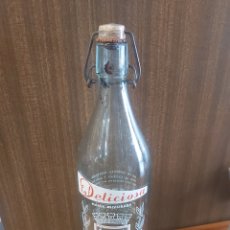 Coleccionismo Otros Botellas y Bebidas: LA DELICIOSA GASEOSA VINTAGE BAAMONDE LUGO RARA. Lote 362737150