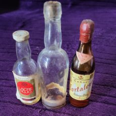 Coleccionismo Otros Botellas y Bebidas: ANTIGUAS BOTELLAS COLECCIÓN PEQUEÑAS. Lote 363315745
