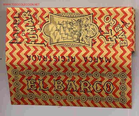 Papel de fumar: PAPEL DE FUMAR EL BARCO ALCOY - Foto 1