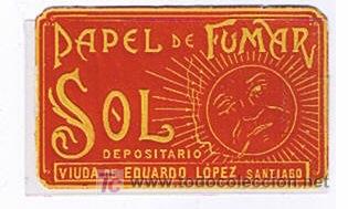 Papel de fumar: publicidad papel de fumar SOL - Foto 1