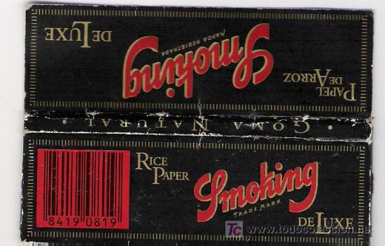 Papel de fumar: LIBRITO PAPEL DE FUMAR   SMOKING DE LUXE - Foto 1