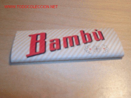 Papel de fumar: LIBRILLO ANTIGUO DE BAMBU - Foto 1