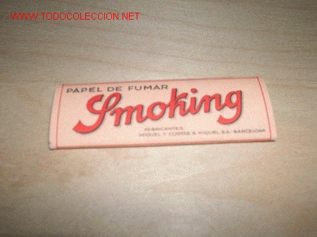 Papel de fumar: ANTIGUO LIBRILLO DE SMOKING - Foto 1