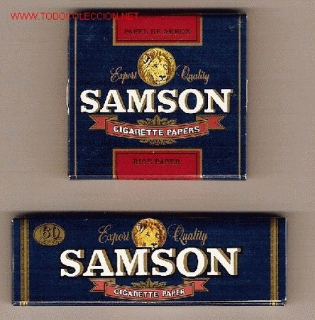 Papel de fumar: Lote 2 Samson - Foto 1