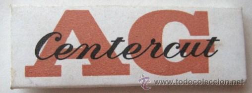 Papel de fumar: ANTIGUO PAPEL DE FUMAR.- CENTERCUT - INGLATERRA. ENVIO GRATIS&iexcl;&iexcl;&iexcl; - Foto 1