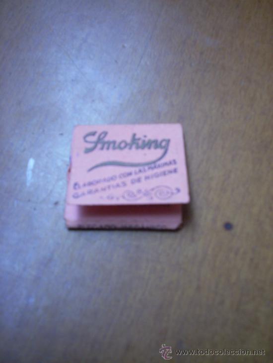 Papel de fumar: Smoking. Librillo antiguo. - Foto 2