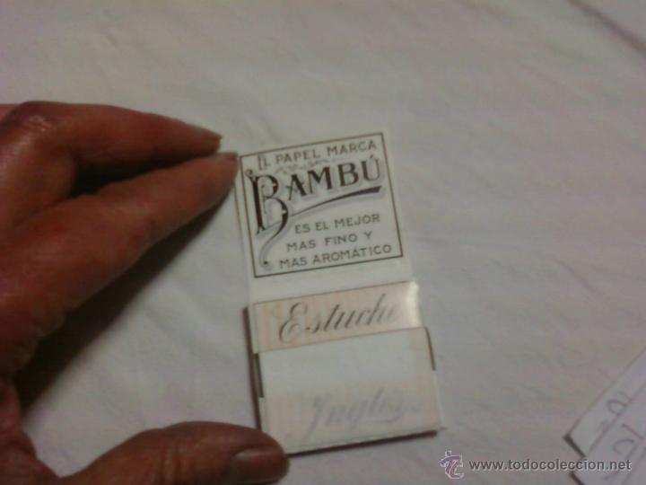 Papel de fumar: LIBRITO PAPEL DE FUMAR BAMB&Uacute; . SIN EMPEZAR - Foto 3