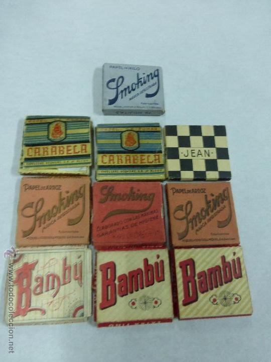 papeles de fumar años 80 / 90 colección de 210 - Compra venta en  todocoleccion