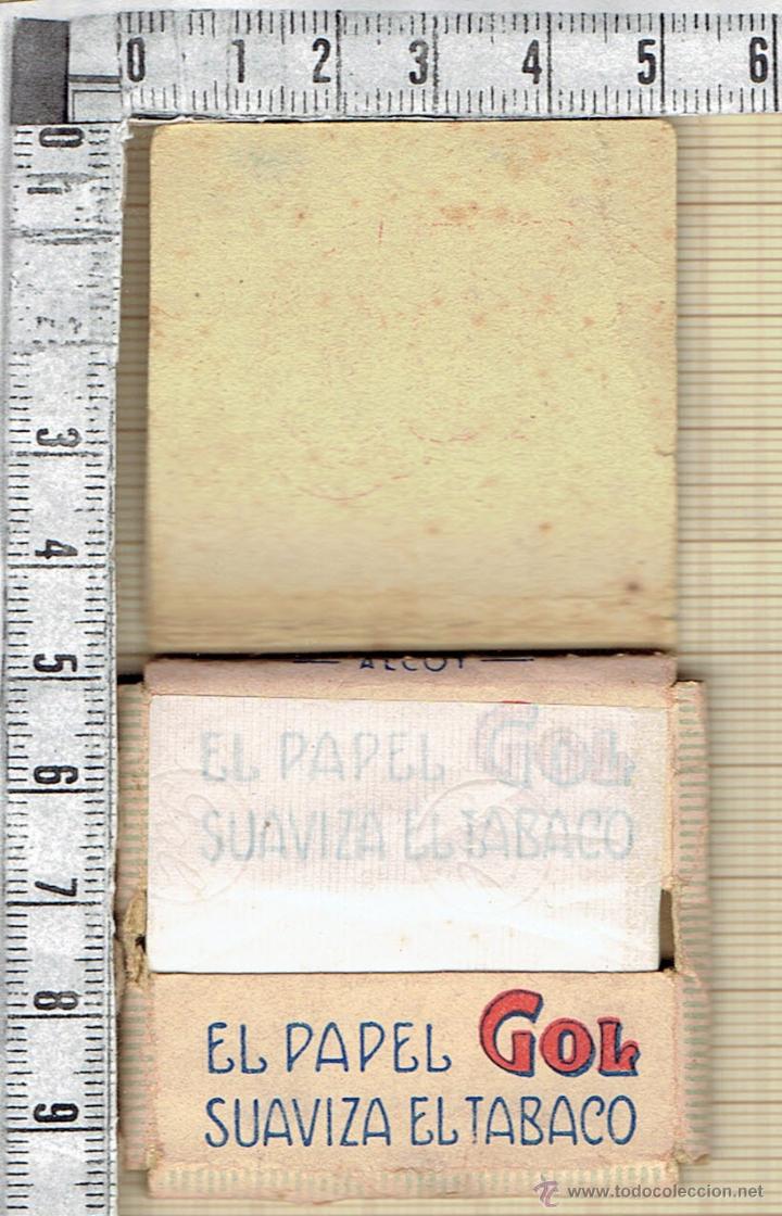 Papel de fumar: LIBRITO PAPEL DE FUMAR MARCA GOL. - Foto 2