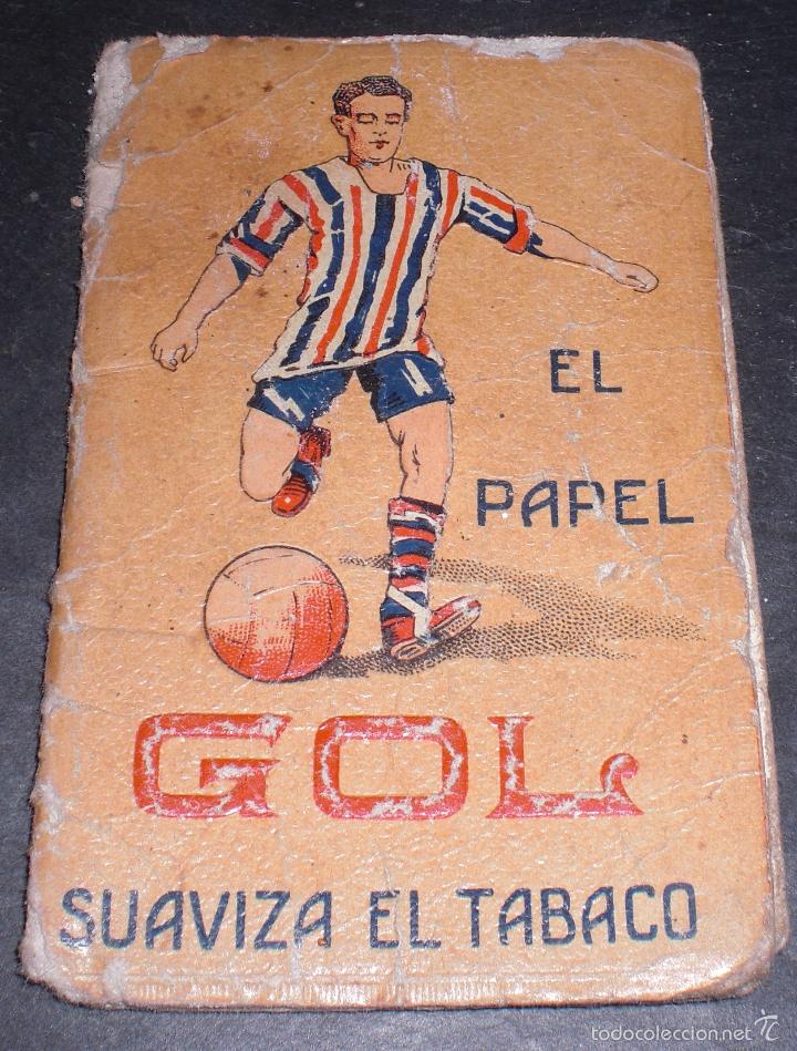 Papel de fumar: Libreta de notas papel de fumar gol - Foto 2