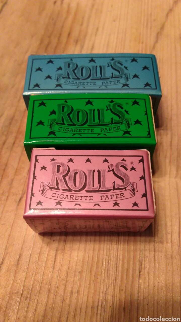 Papel de fumar: TRES ROLLOS PAPEL DE FUMAR ROLLS - Foto 1