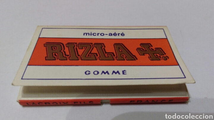Papel de fumar: Antiguo papel de fumar RIZLA - Foto 1