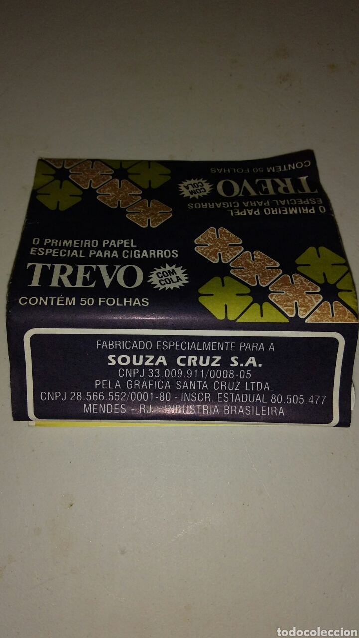 Papel de fumar: Papel de fumar TREVO Brasil - Foto 2