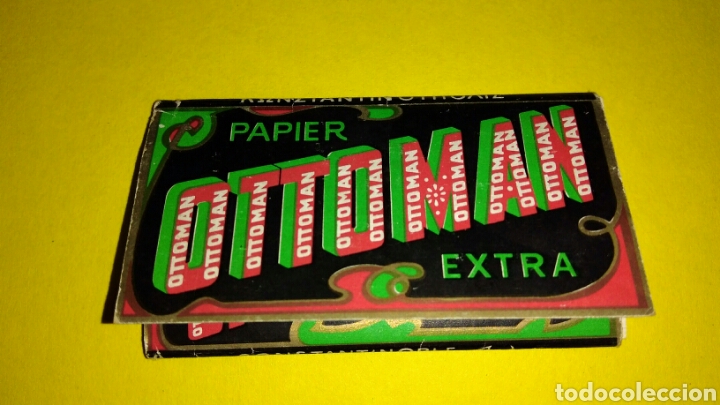 Papel de fumar: Antiguo Papel de fumar OTTOMAN - Foto 1