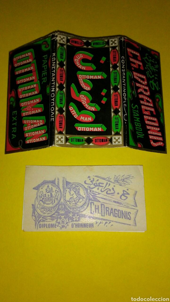 Papel de fumar: Antiguo Papel de fumar OTTOMAN - Foto 2