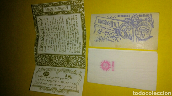 Papel de fumar: Antiguo Papel de fumar OTTOMAN - Foto 3