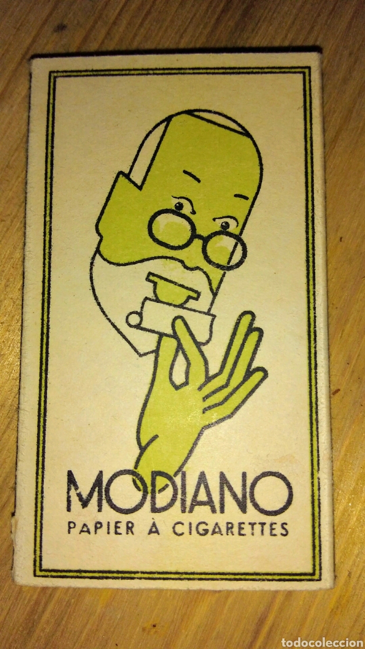 Papel de fumar: Antiguo papel de fumar GOUDRON MODIANO - Foto 3