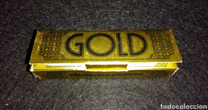 Papel de fumar: Papel de fumar GOLD Inglaterra - Foto 2