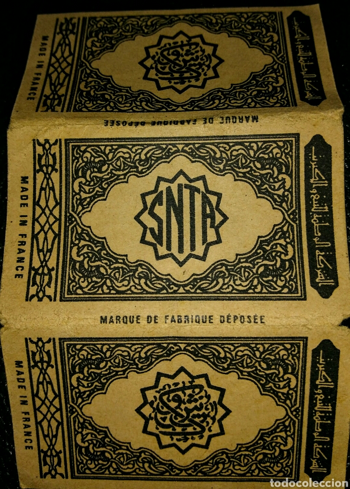 Papel de fumar: Antiguo papel Franc&eacute;s SNTA - Foto 2