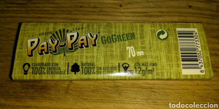 Papel de fumar: Papel de fumar PAY-PAY 70mm - Foto 3
