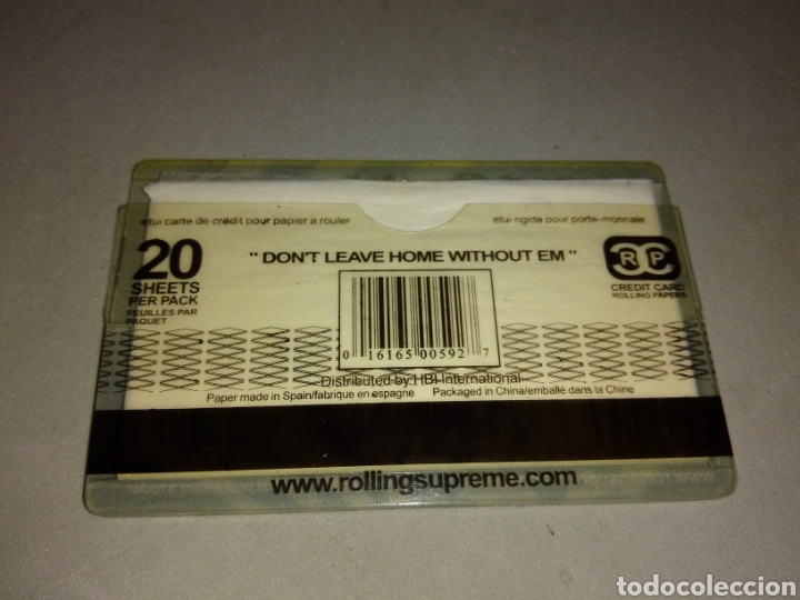 Papel de fumar: Papel de fumar ROLLING CARD - Foto 2