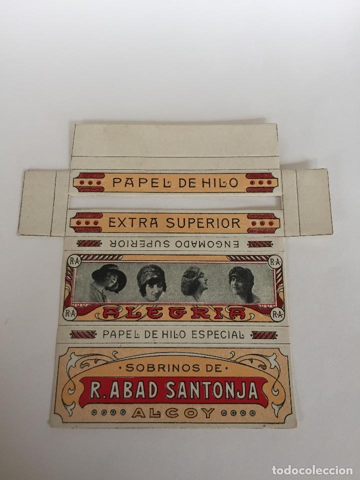 Papel de fumar: LIBRITO DE PAPEL DE FUMAR ALEGRIA - Foto 1