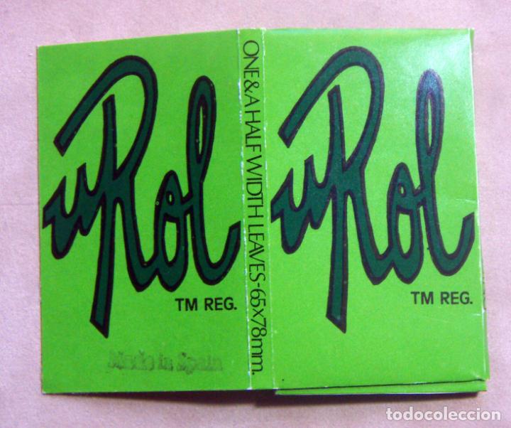 Papel de fumar: ANTIGUO PAPEL DE FUMAR ROL - Foto 1