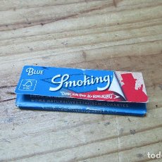 Papel de fumar: CAJETILLA DE PAPEL DE FUMAR SMOKING, BIEN CONSERVADA. Lote 150800802