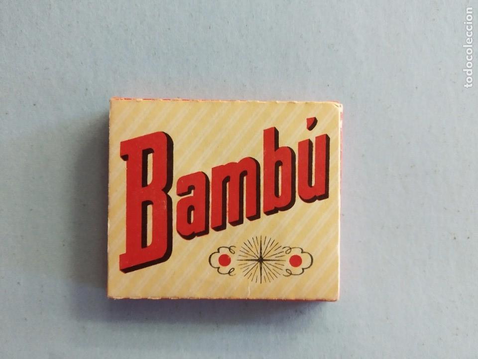 librillo papel fumar bambú - alcoy - Compra venta en todocoleccion