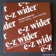 Papel de fumar: PAPEL DE FUMAR E-Z WIDER DOUBLE WIDTH RICE PAPER MODELO 1 