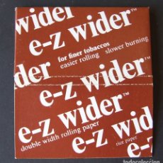 Papel de fumar: PAPEL DE FUMAR E-Z WIDER DOUBLE WIDTH RICE PAPER MODELO 2 